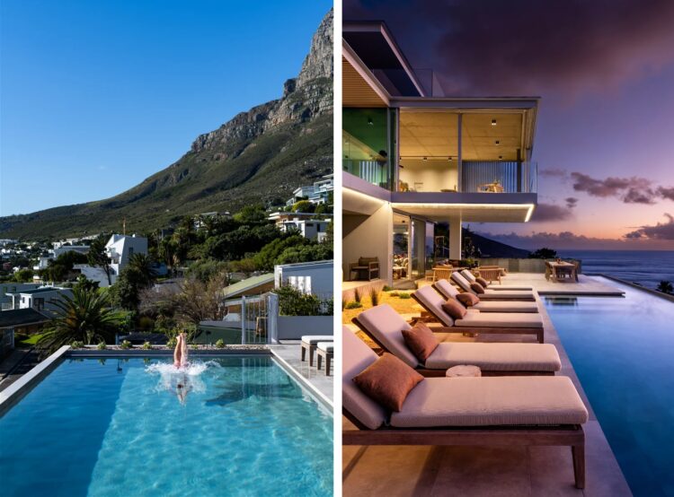 12 Apostel Villa Luxus Ferienhaus Kapstadt Mieten Pool