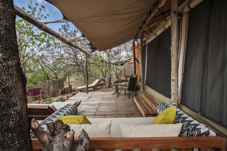 12. Azura Selous Tented Villa Zebra Outdoor Deck
