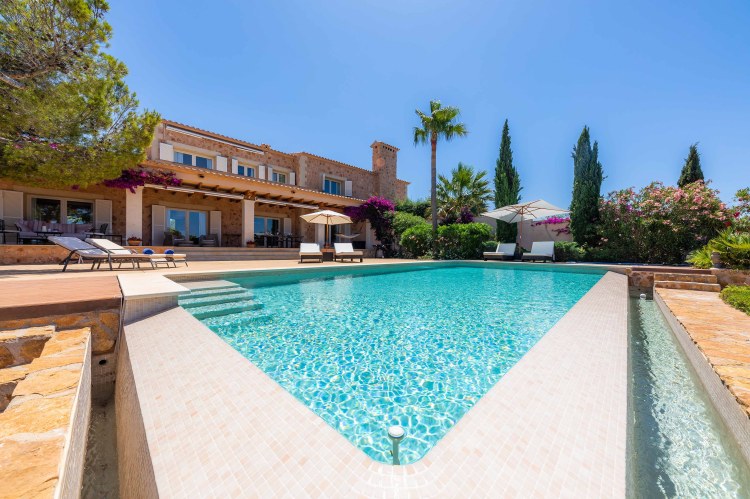 Luxusvilla Mallorca Finca am Meer mieten Villa de Ros