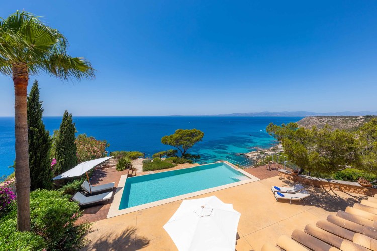Luxusvilla Mallorca Finca am Meer mieten Villa de Ros