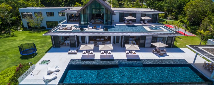 47 Villa Amarapura Phuket Cape Yamu Aerial View