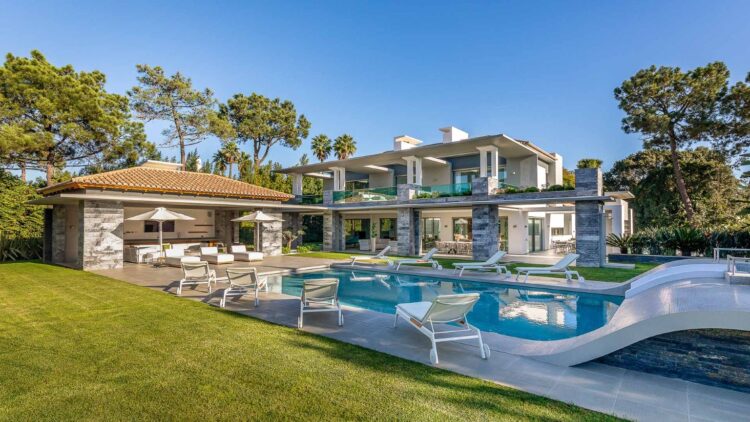 Algarve Estate Luxus Ferienhaus Portugal Mieten Außenansicht