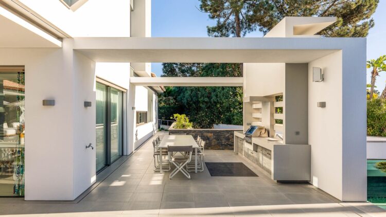 Algarve Estate Luxus Ferienhaus Portugal Mieten Bbq