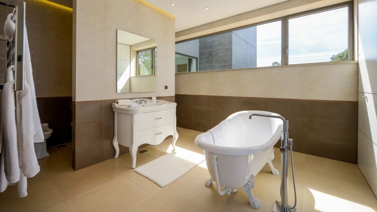 Algarve Estate Luxus Ferienhaus Portugal Mieten Bad