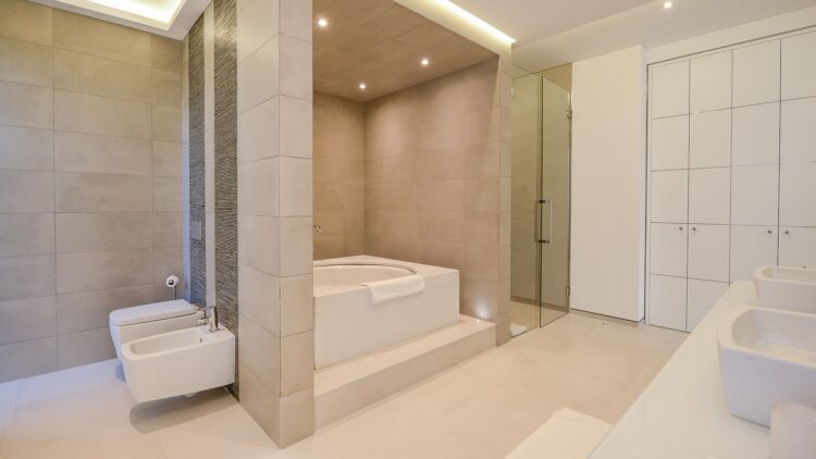 Algarve Estate Luxus Ferienhaus Portugal Mieten Badewanne