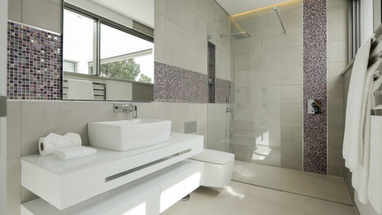 Algarve Estate Luxus Ferienhaus Portugal Mieten Dusche