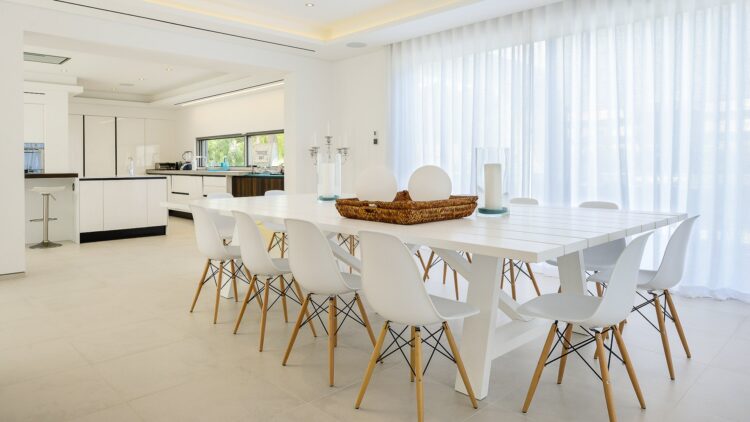 Algarve Estate Luxus Ferienhaus Portugal Mieten Esstisch