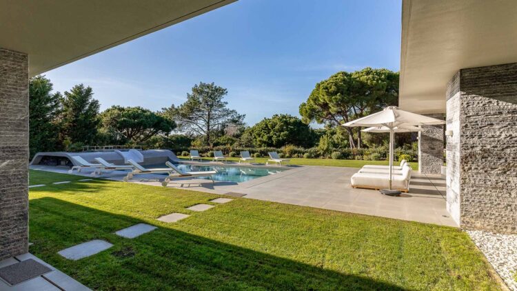 Algarve Estate Luxus Ferienhaus Portugal Mieten Garten