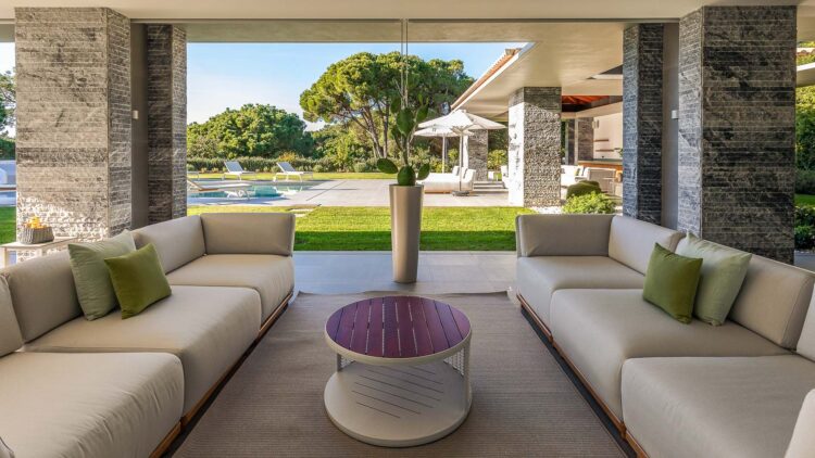 Algarve Estate Luxus Ferienhaus Portugal Mieten Lounge