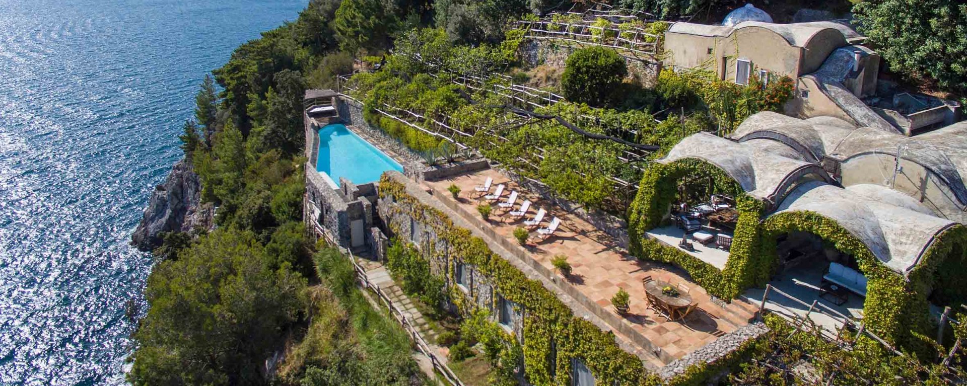 Villa Amalfiküste mit Meerblick