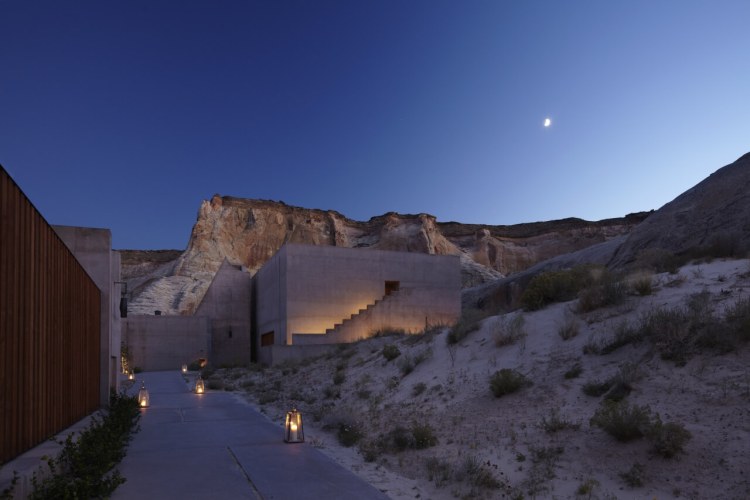 Amangiri Utah Bei Nacht