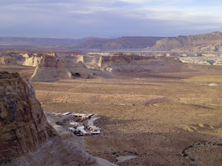 Amangiri Utah Blick Aufs Resort