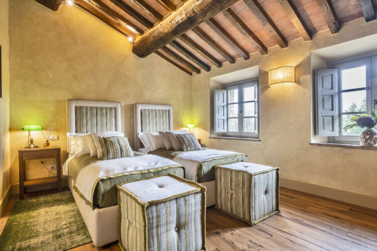 Amante Del Golf Ferienhaus Mieten Toskana Schlafzimmer Mit 2 Einzelbetten