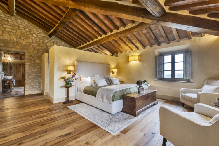 Amante Del Golf Renoviertes Historisches Ferienhaus Toskana Master Bedroom