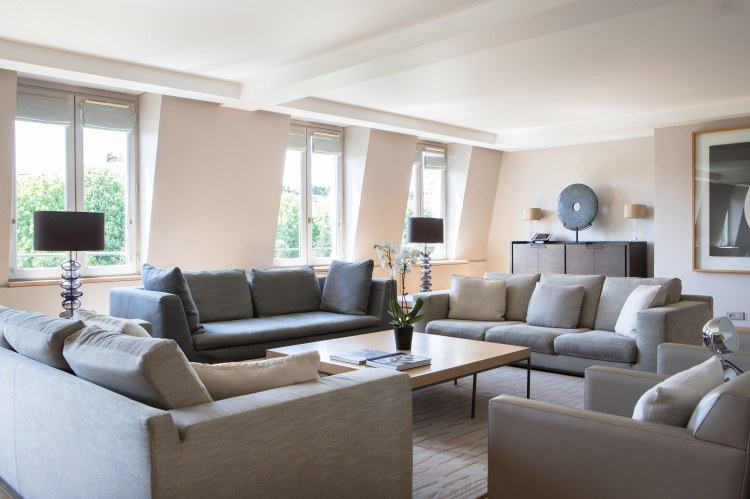 La Réserve Paris - Apartment 9 Lounge