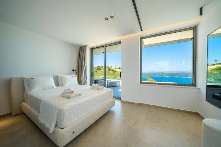 Aptera Villa Luxus Ferienhaus Kreta Mieten Betti