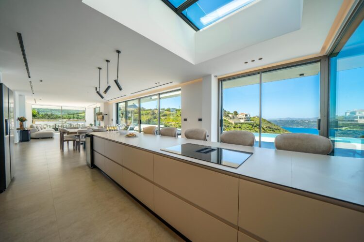 Aptera Villa Luxus Ferienhaus Kreta Mieten Kochen