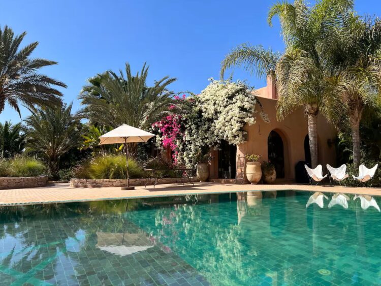 Argent D Argent Luxus Ferienhaus Marokko Mieten Pool