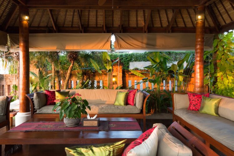 Baan Mika Luxus Ferienvilla Koh Samui Thailand Am Strand Mieten Lounge Area