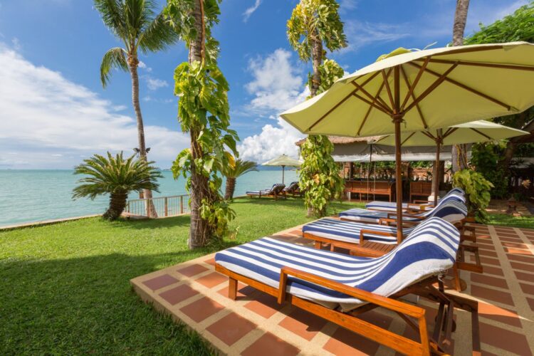 Baan Mika Luxus Ferienvilla Koh Samui Thailand Am Strand Mieten Relax