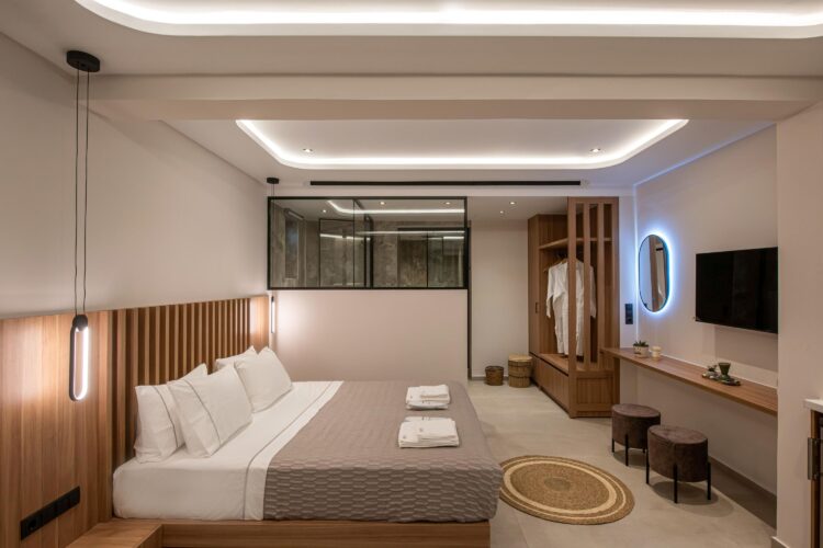 Baech Villa Paralia Luxus Ferienhaus Kreta Am Strand Mieten Dz