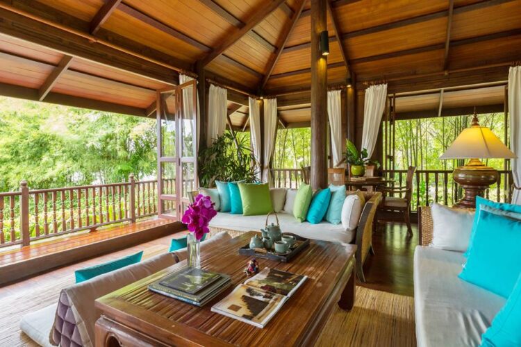 Ban Sairee Luxus Ferienhaus Koh Samui Mit Pool Lounge