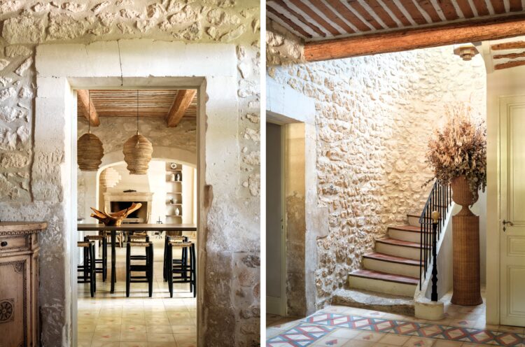 Bastide Eygalieres Luxus Ferienhaus Provence Mieten Eingang