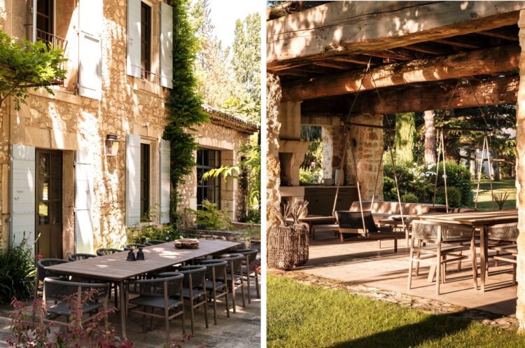 Bastide Eygalieres Luxus Ferienhaus Provence Mieten Essen