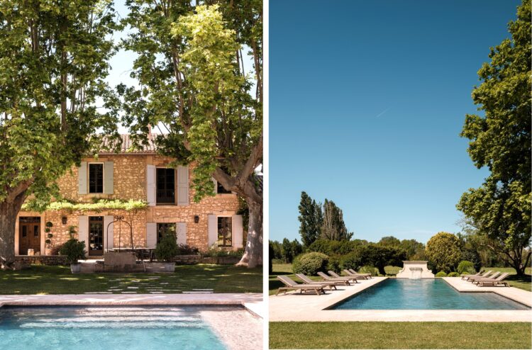 Bastide Eygalieres Luxus Ferienhaus Provence Mieten Pool