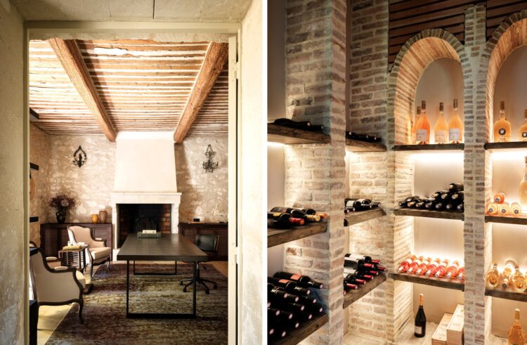 Bastide Eygalieres Luxus Ferienhaus Provence Mieten Wein