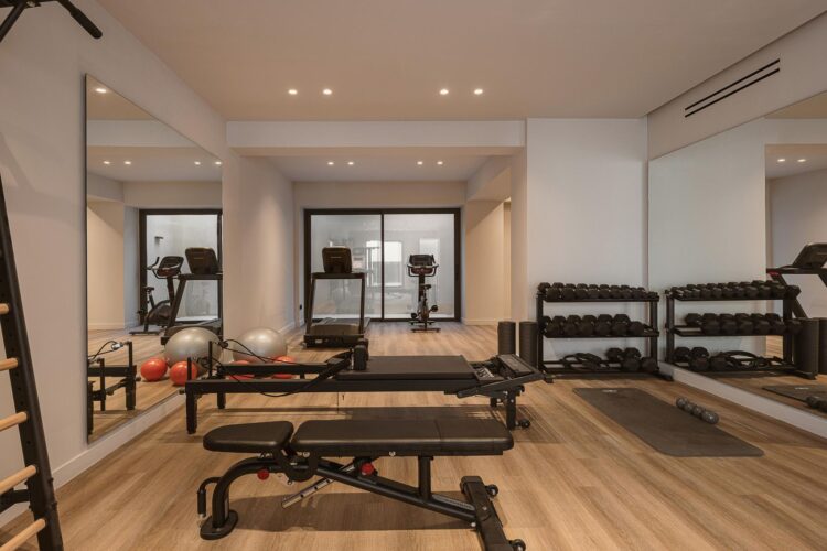 Beach Escape Chania Luxus Ferienhaus Kreta Mieten Gym