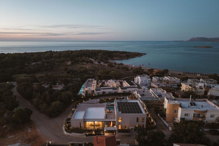 Beach Escape Chania Luxus Ferienhaus Kreta Mieten Lage