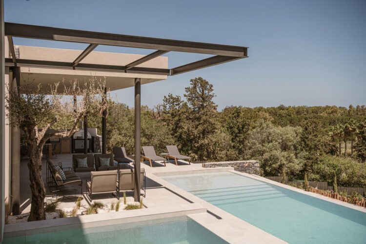 Beach Escape Chania Luxus Ferienhaus Kreta Mieten Pools