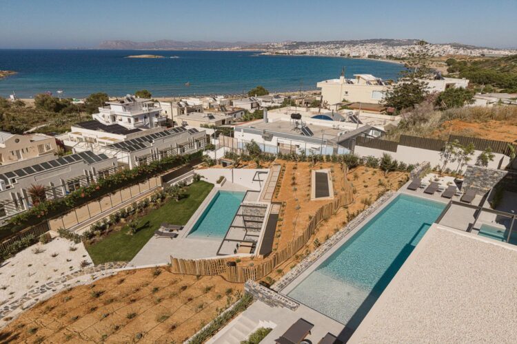 Beach Escape Chania Luxus Ferienhaus Kreta Mieten Strand