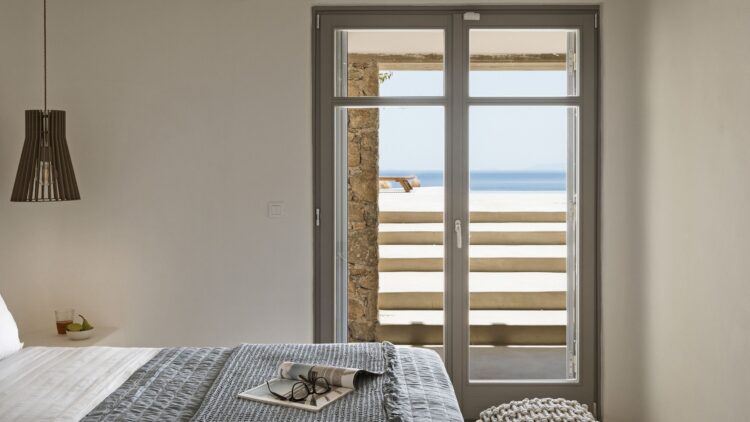 Beach Escape Mykonos Luxuriöses Ferienhaus Am Strand Mieten Schlafen