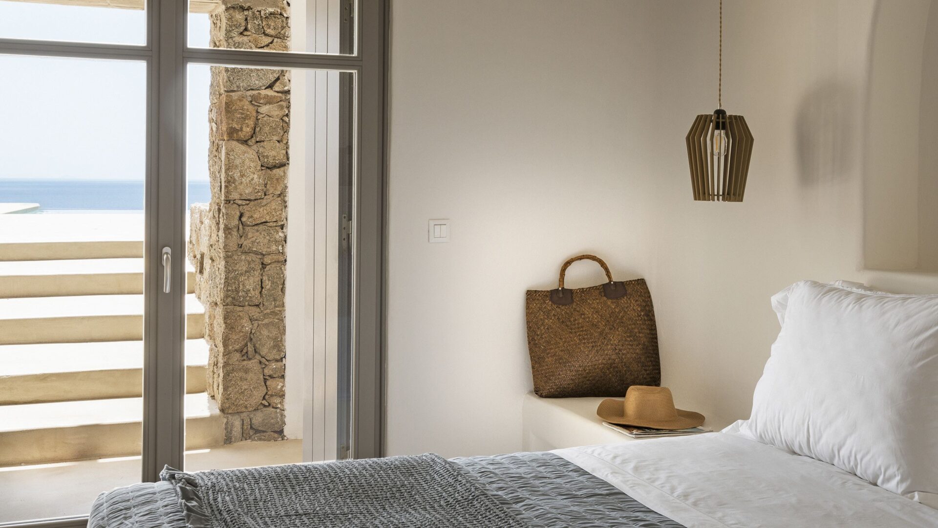 Beach Escape Mykonos Luxuriöses Ferienhaus Am Strand Mieten Schlafen Details