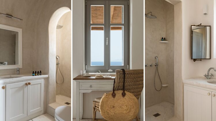 Beach Escape Mykonos Luxus Ferienhaus Am Strand Mieten Details Schlafzimmer