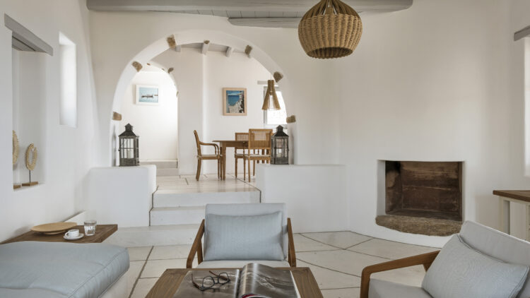 Beach Escape Mykonos Luxus Ferienhaus Am Strand Mieten Wohnen