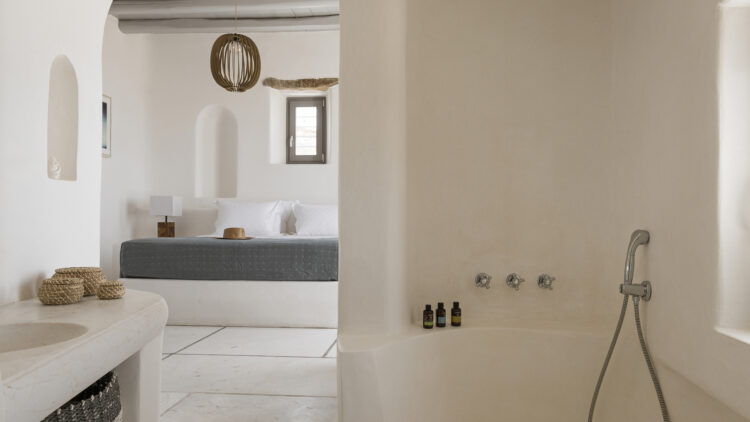 Beach Escape Mykonos Luxus Ferienhaus Am Strand Mieten Ensuite