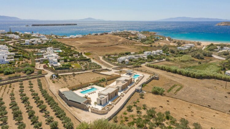 Beach Love Estate Luxus Ferienhaus Paros Am Strand Mieten Golden Beach