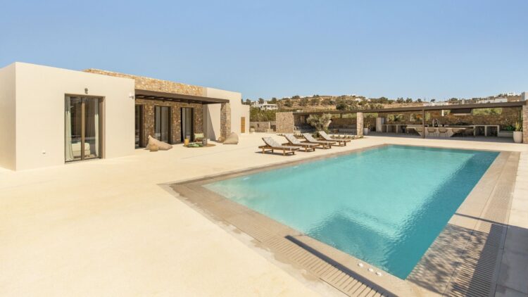 Beach Love Two Luxuriöses Ferienhaus Paros Am Strand Mieten Pool