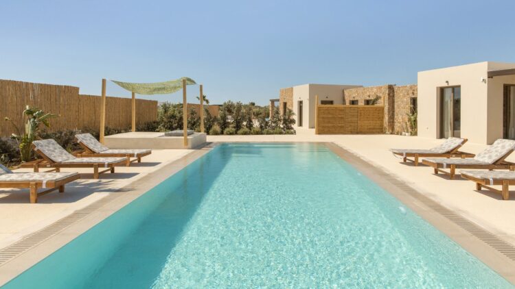 Beach Love Two Luxus Ferienvilla Paros Am Strand Mieten Pool