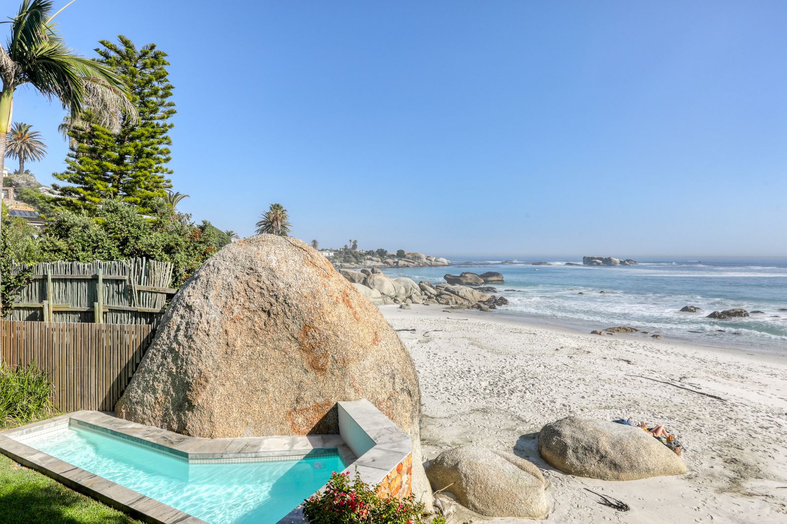 Beach Villa Ayanda Luxus Ferienhaus Kapstadt Clifton Mieten Lage