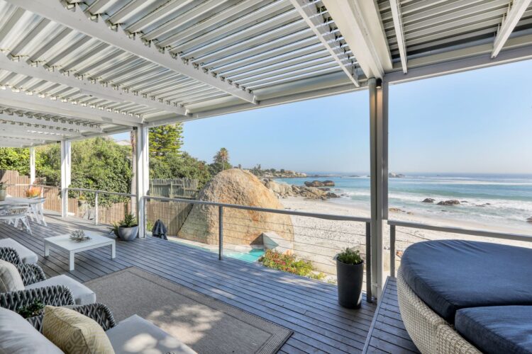 Beach Villa Ayanda Luxus Ferienhaus Kapstadt Clifton Mieten Lounge