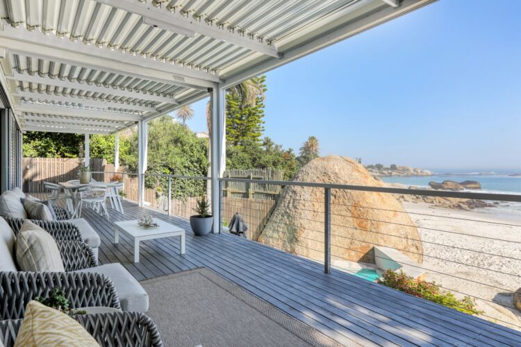 Beach Villa Ayanda Luxus Ferienhaus Kapstadt Clifton Mieten Meerterrasse