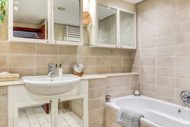 Beach Villa Khaya Luxus Ferienhaus Kapstadt Mieten Bad