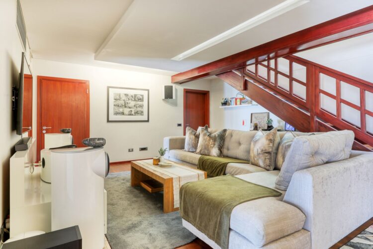 Beach Villa Khaya Luxus Ferienhaus Kapstadt Mieten Couch