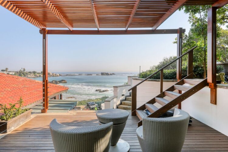 Beach Villa Khaya Luxus Ferienhaus Kapstadt Mieten Deck