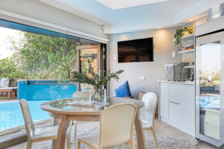 Beach Villa Khaya Luxus Ferienhaus Kapstadt Mieten Poolhaus