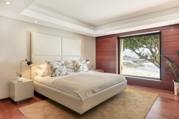 Beach Villa Khaya Luxus Ferienhaus Kapstadt Mieten Schlafzimmer